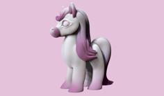 MKM – Cute Horse 3D Printer Model