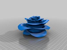 Rose 3D Printer Model