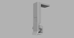 Deep Freezer Latch 3D Printer Model