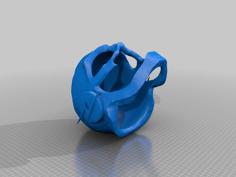 Flash CW Mask 3D Printer Model