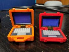 Miniature Laptop Insert For Hinged Mini Pelican Case 2.0 3D Printer Model