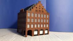 City House In H0 / HO 3D Printer Model