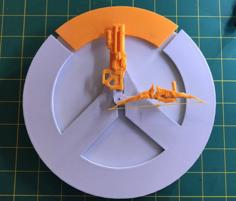 Overwatch Clock 3D Printer Model