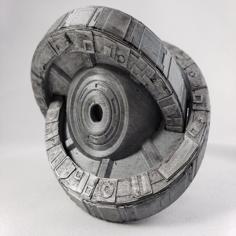 Timeless Life Boat With Spinning Rings 3D Printer Model