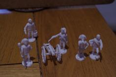 American War Of Independence – Part 7 – Generic Artillery Crew 3D Printer Model