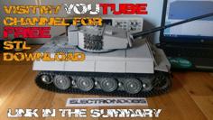 Tiger 1 3D Printed Tank 3D Printer Model