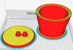 Vacuum Chamber Suitable For Magnetic Stirrer 3D Printer Model