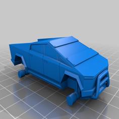 Off Road Tesla Cybertruck By Brexit (Gaslands Scale) 3D Printer Model