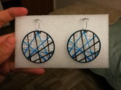 Earrings 3D Printer Model