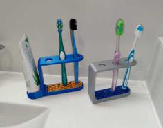 Toothbrush Holder 3D Printer Model