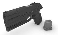 Cyberpunk 2077 Tamayura Pistol 3D Printer Model