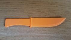 Letter Opener 3D Printer Model