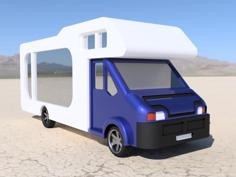 N-Scale Camping Car 3D Printer Model