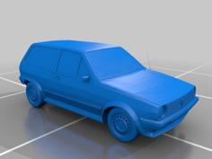 Volkswagen Polo 2 3D Printer Model