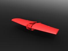 RC Flying Wing 3D Printer Model