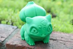 High-Poly Realistic Bulbasaur 3D Printer Model