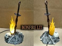 Dark Souls Bonfire 3D Printer Model