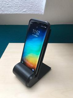 Smartphone Stand / Phone Holder 3D Printer Model