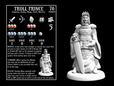 Troll Prince (18mm Scale) 3D Printer Model