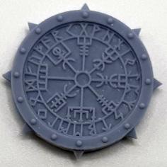 Blood Bowl Norse Token (alternate) 3D Printer Model