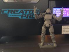 Fallout Joe – A T-51b Power Armor Action Figure 3D Printer Model