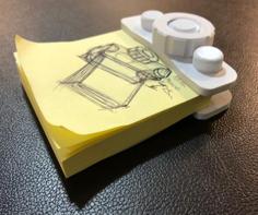 Post It Holder 3D Printer Model