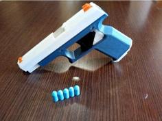 3D Printed Toy Pistol Thingy Something 3D Printer Model