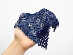 Chainmail – 3D Printable Fabric 3D Printer Model