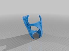 Two Piece Nightwing Jaw 3D Printer Model