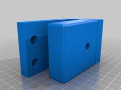 AR15 Floating Wall Mount 3D Printer Model