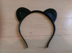 Animal Ears Headband, Customizable 3D Printer Model