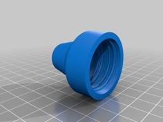 Airsoft BB Bottle Dispenser Cap 3D Printer Model