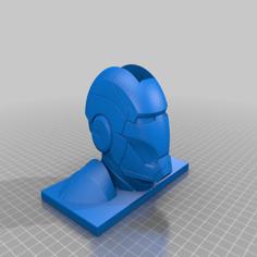 Ironman Business Card Holder 3D Printer Model