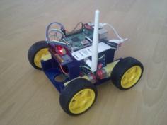 Mini 4×4 Car With Myo 3D Printer Model