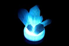 Crystal LED Lamp 3D Printer Model