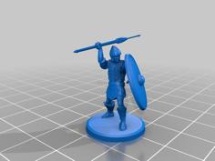 Classical Antiquity – Carthaginian Lybian Veteran Heavy Infantry 3D Printer Model