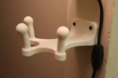 Wall Mount Coat Rack 3D Printer Model