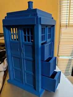 TARDIS Jewelry Box 3D Printer Model