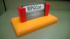 Business Card Holder 3D Printer Model