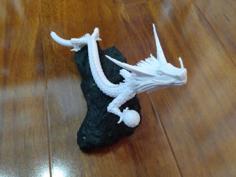 Dragon & Pearl 3D Printer Model