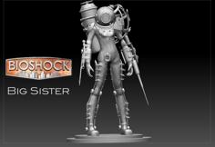 BioShock – Big Sister 3D Printer Model