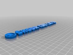 LOGO Skoda 130LR/S 3D Printer Model