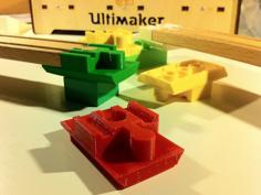 Duplo To Brio Converter Brick 3D Printer Model