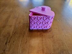 Heart Shaped Box 3D Printer Model