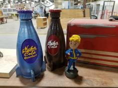 Usable Nuka Cola Quantum Bottle 3D Printer Model