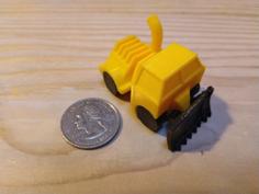 Tiny Front Loader Remix 3D Printer Model