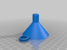 Powder Funnel 12/20 Gauge V2.0 3D Printer Model