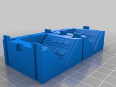 Parametric Tardis Chocolate Mold 3D Printer Model