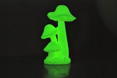 Mushrooms By Artec 3D Printer Model