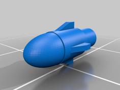 HK Missile For Old Sentinel 3D Printer Model